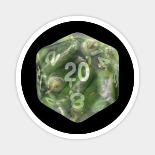 Nat20 Green Peppers Magnet